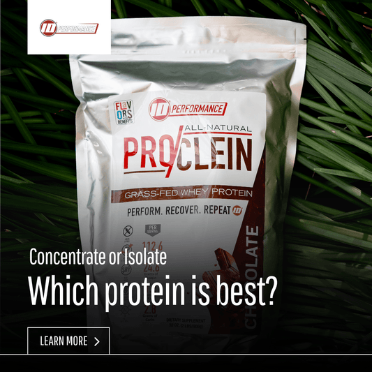 Why choose a Grass-Fed Concentrate over an Isolate - tenPerformance