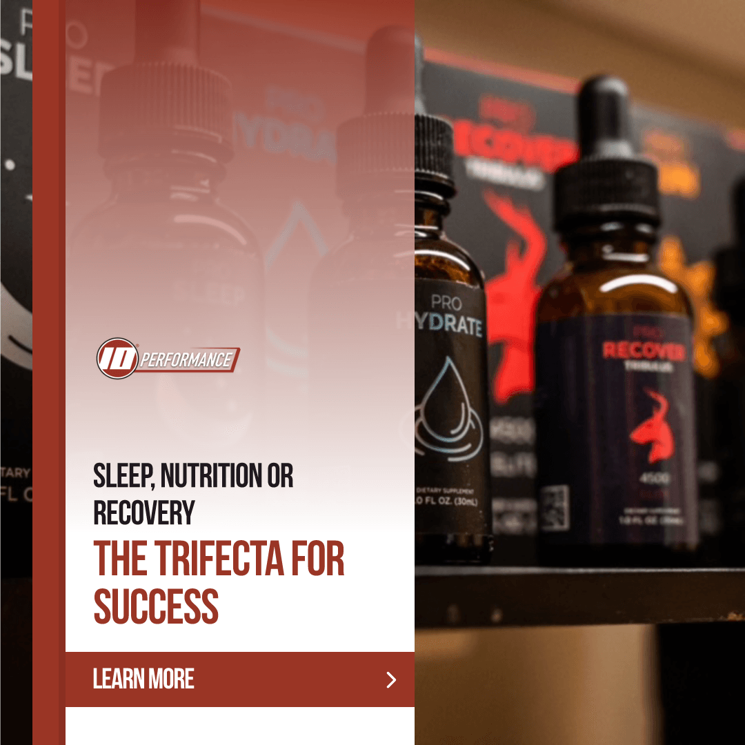 Maximizing the Benefits of Exercise: The Trifecta of Sleep, Nutrition, and Recovery with Ten Performance Supplements - tenPerformance