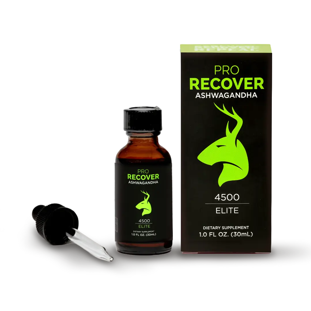 PRO-RECOVER All-Natural Deer Velvet Antler Extract with Ashwagandha