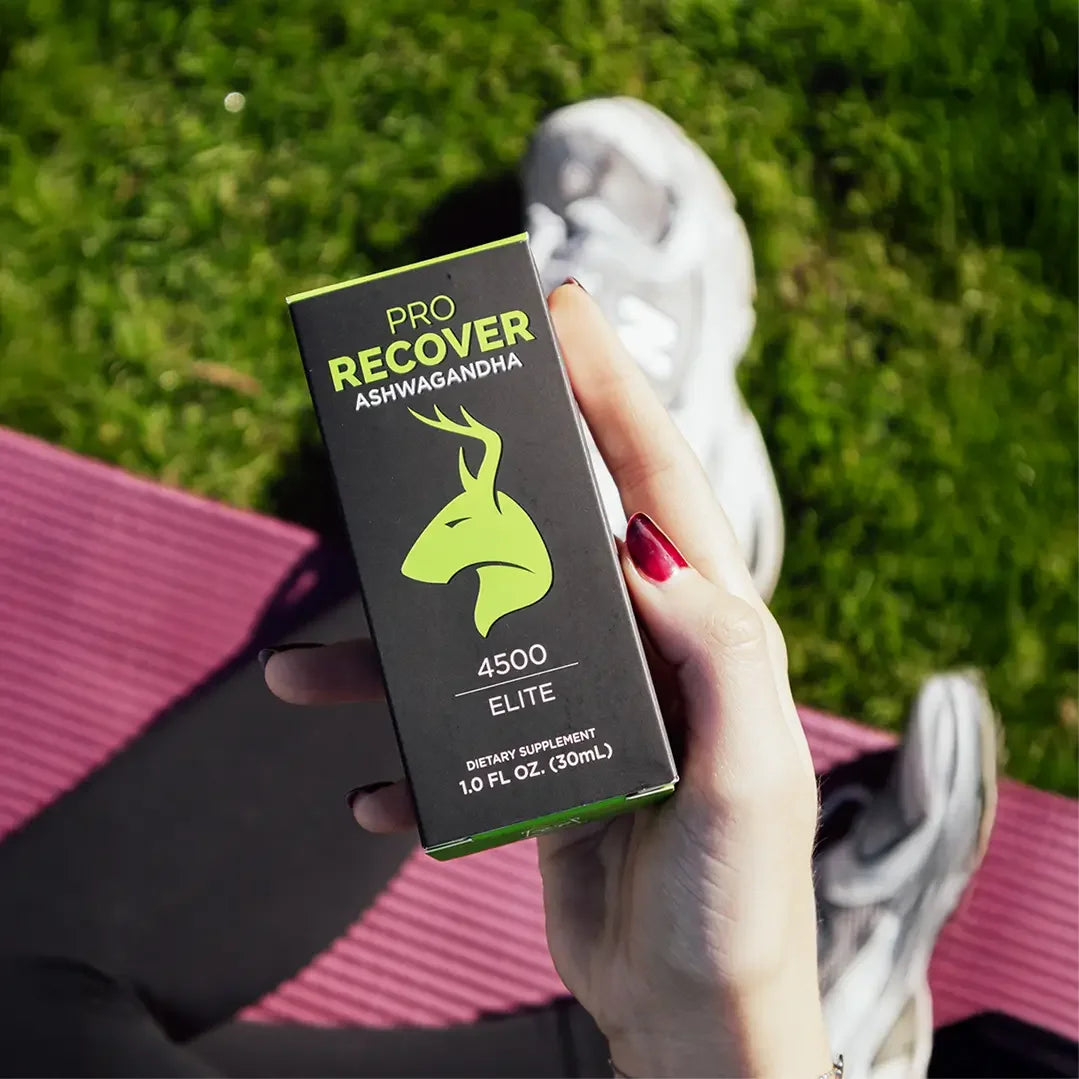 PRO-RECOVER All-Natural Deer Velvet Antler Extract with Ashwagandha