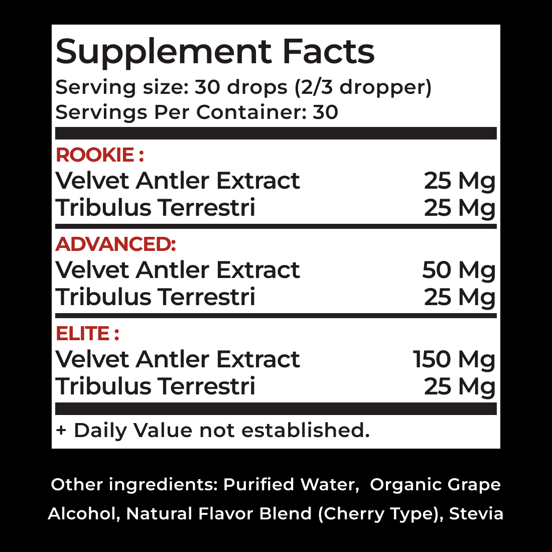 PRO-RECOVER Tribulus With All-Natural Deer Velvet Antler Extract - tenPerformance