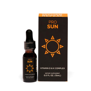 
                  
                    Pro-Sun Vitamin D & K supplements 
                  
                